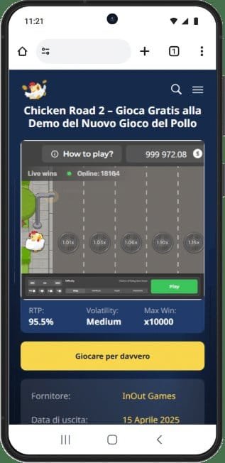 Conoce la Nueva Excitante Demo de Chicken Road 2 en Casinos Españoles